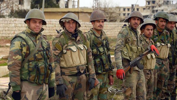 الجيش السوري يحرر معرة النعمان، سوريا 10 فبراير 2020 - سبوتنيك عربي