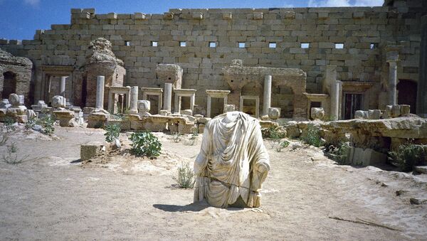 موقع لبدة الأثري (لبتس ماغنا) في ليبيا - سبوتنيك عربي
