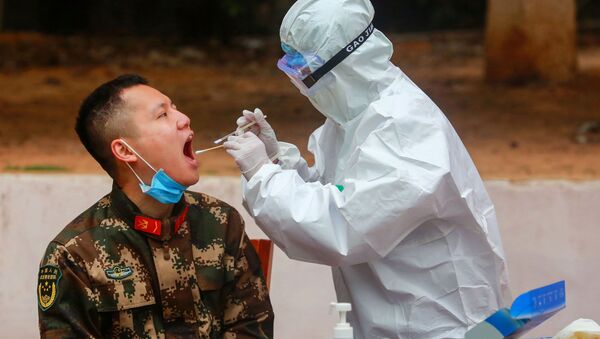 انتشار فيروس كورونا، الصين 11 فبراير 2020 - سبوتنيك عربي
