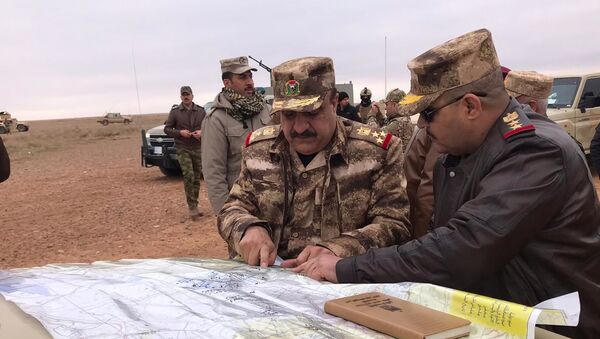 القوات العراقية تتقدم سريعا وتدمر صواريخ خلافة داعش قرب الأردن وسوريا (صور)   - سبوتنيك عربي