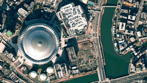 صورة من الفضاء لمدينة أوساكا، اليابان - سبوتنيك عربي