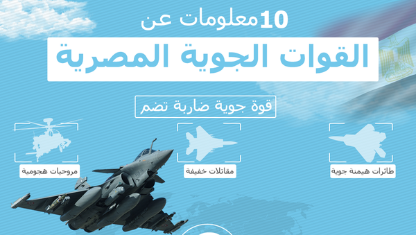 إنفوجرافيك 10 معلومات عن القوات الجوية المصرية - سبوتنيك عربي