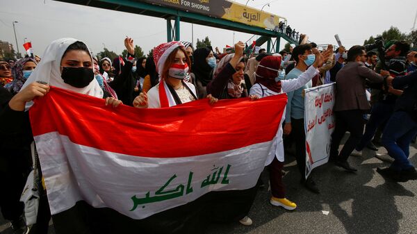 مظاهرات العراق - سبوتنيك عربي