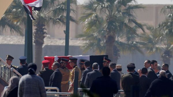 جثمان الرئيس المصري الأسبق محمد حسني مبارك - سبوتنيك عربي