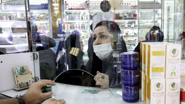 انتشار فيروس كورونا في مدينة طهران، إيران فبراير 2020 - سبوتنيك عربي