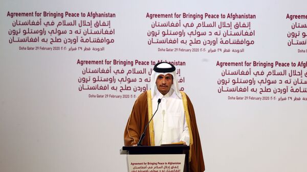 وزير الخارجية القطري الشيخ محمد بن عبد الرحمن آل الثاني - سبوتنيك عربي