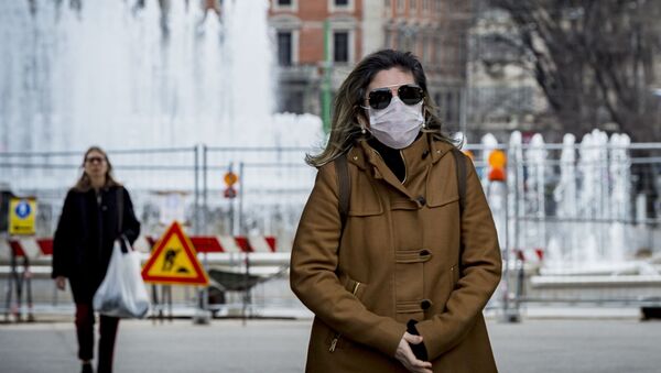 فيروس كورونا - ميلانو، إيطاليا، فبراير 2020 - سبوتنيك عربي