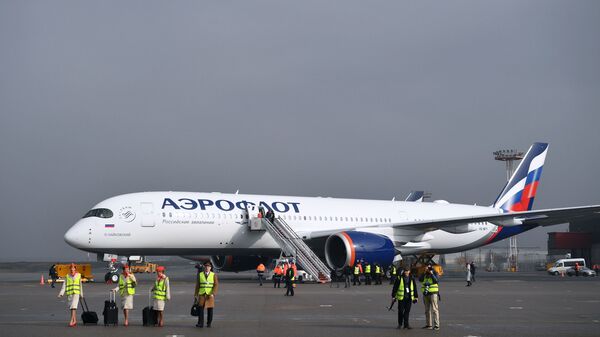 إيروفلوت تستلم أول طراز من طائرة A350-900  - سبوتنيك عربي