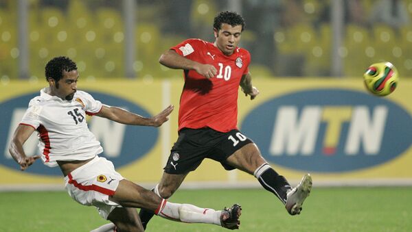 لاعب الأهلي ومنتخب مصر السابق عماد متعب - سبوتنيك عربي