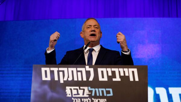 رئيس الوزراء الإسرائيلي الجديد  بيني غانتس - سبوتنيك عربي