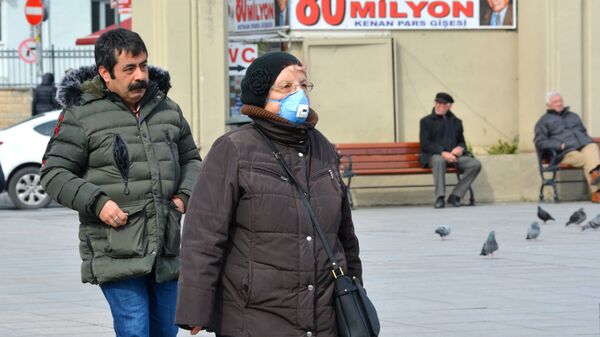  انتشار فيروس كورونا في تركيا - الاجراءات الاحترازية ضد انتشار الفيروس في اسطنبول، ١٨ مارس ٢٠٢٠ - سبوتنيك عربي