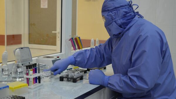 مختبر علمي تابع لأكاديمية قوات الحماية من الإشعاع الكيميائي والبيولوجي التابعة للقوات المسلحة الروسية - سبوتنيك عربي