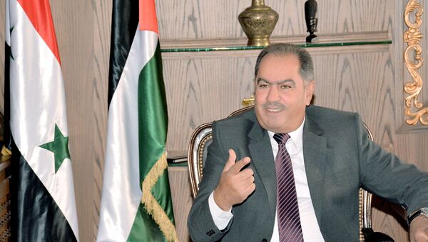 رئيس الاتحاد العام لنقابات عمال سوريا جمال القادري - سبوتنيك عربي