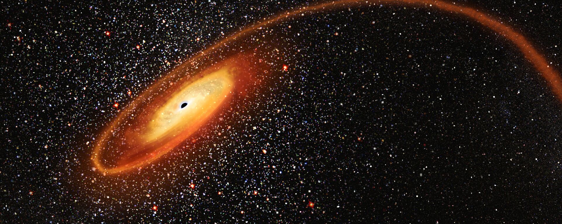 ثقب أسود يلتهم نجم - سبوتنيك عربي, 1920, 13.02.2024