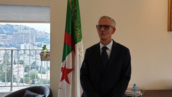 وزير الصناعة الجزائري فرحات آيت علي - سبوتنيك عربي