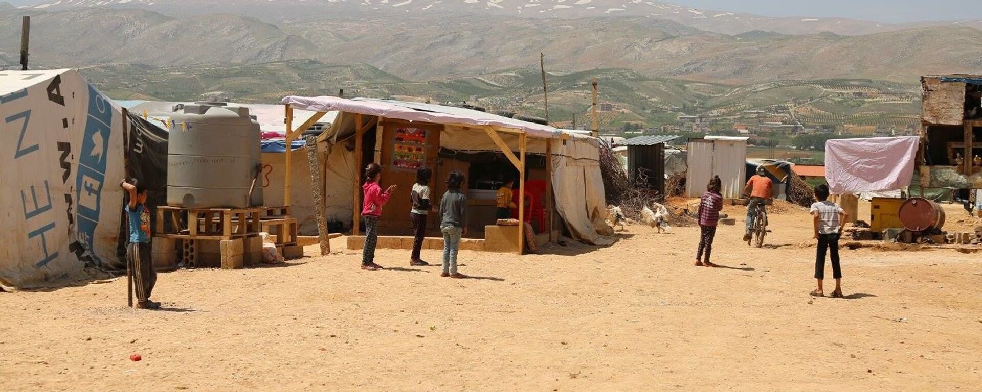 مخيم لاجئين في لبنان - سبوتنيك عربي, 1920, 02.04.2023
