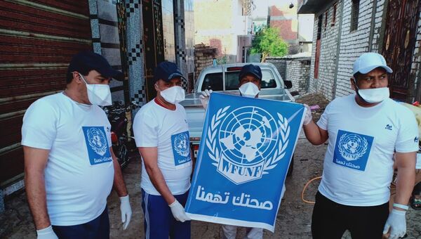 صحتك تهمنا مبادرة أطلقتها الفيدرالية العالمية لأصدقاء الأمم المتحدة  في مصر  - سبوتنيك عربي