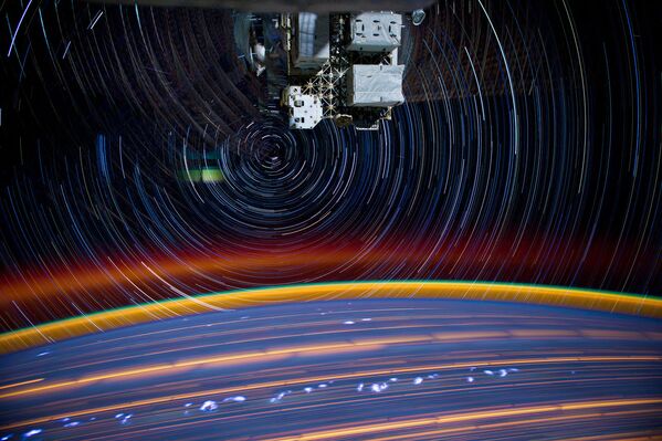 صورة لكوكب الأرض من مربكة الفضاء الدولية - سبوتنيك عربي
