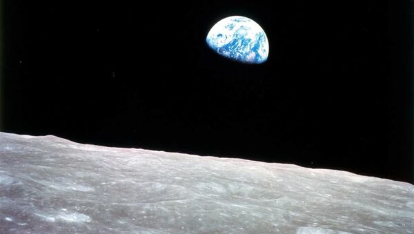 أول صورة للأرض من مدار القمر، تم التقاطها في 24 ديسمبر عام 1968 خلال مهمة أبولو 8 - سبوتنيك عربي