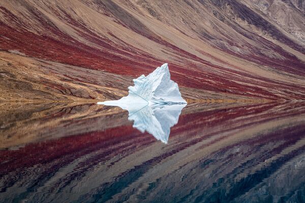 صورة بعنوان انعكاس الجليد، للمصور الأسترالي غريغ ماكغوين، الفائز في فئة المناظر الطبيعية المفتوحة من مسابقة جوائز سوني العالمية للتصوير لعام 2020 - سبوتنيك عربي