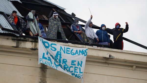 تظاهرات في سجن أرجنتيني بسبب انتشار كورونا داخله  - سبوتنيك عربي
