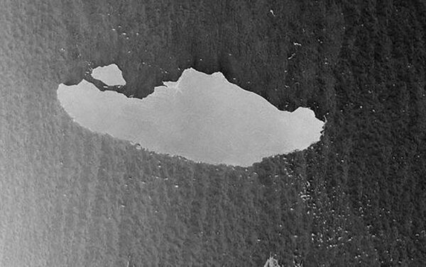 جبل الجليد A68، القارة القطبية الجنوبية، 23 أبريل عام 2020 - سبوتنيك عربي