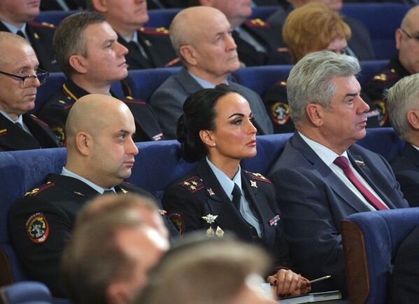 إيرينا فولك، المتحدثة الرسمية باسم وزارة الداخلية الروسية، موسكو 26  فبراير 2020 - سبوتنيك عربي