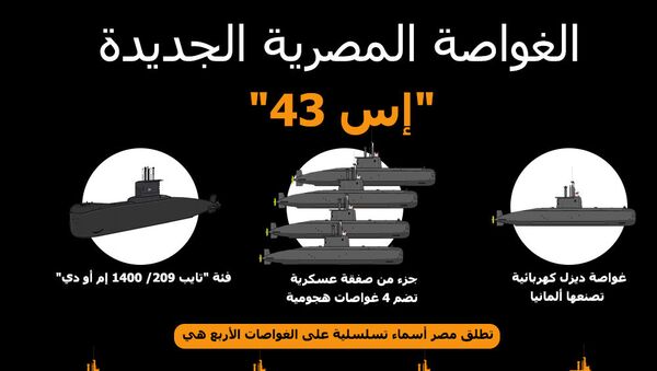 الغواصة المصرية الجديدة  - سبوتنيك عربي