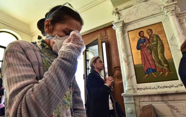 الصلوات الجماعية تعود إلى الكنائس السورية - سبوتنيك عربي
