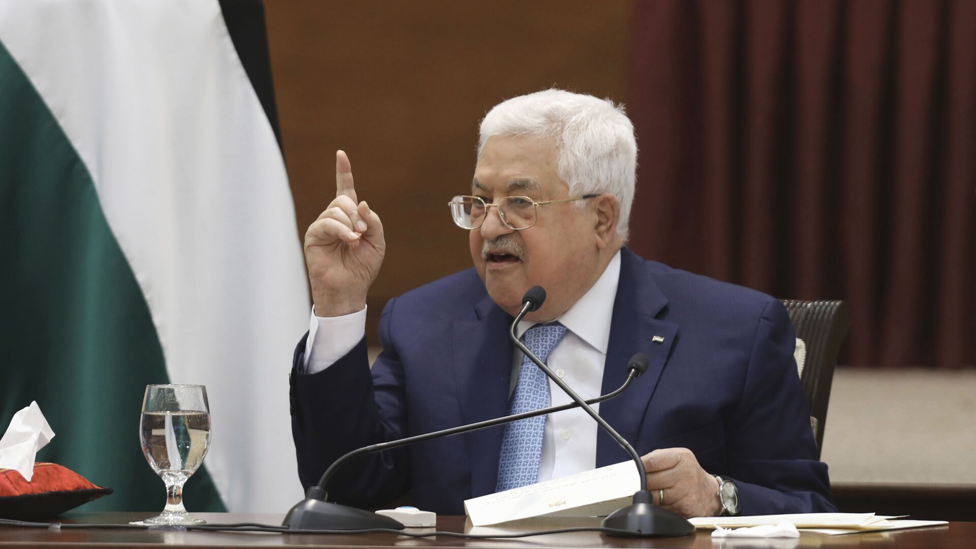 الرئيس الفلسطيني محمود عباس، مايو 2020 - سبوتنيك عربي, 1920, 06.12.2021