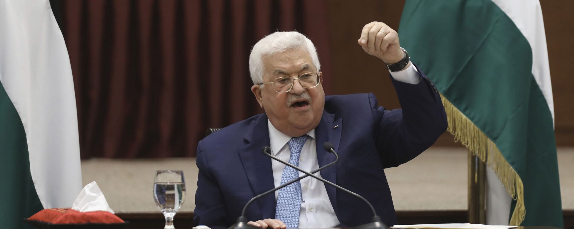 الرئيس الفلسطيني محمود عباس، مايو 2020 - سبوتنيك عربي, 1920, 12.02.2024