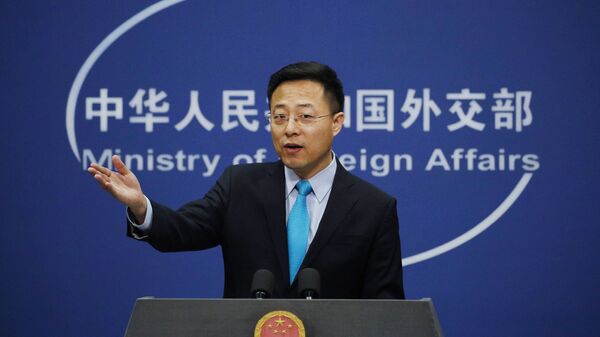 المتحدث باسم وزارة الخارجية الصينية تشاو لي جيان - سبوتنيك عربي