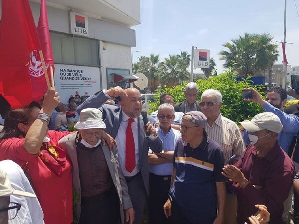 تونس... تحركات احتجاجية للمطالبة بتنحي رئيس البرلمان راشد الغنوشي تونس... تحركات احتجاجية للمطالبة بتنحي رئيس البرلمان راشد الغنوشي - سبوتنيك عربي