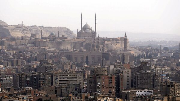 قلعة صلاح الدين محاط بمباني سكنية في وسط مدينة القاهرة - سبوتنيك عربي