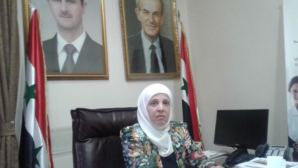 الدكتورة وفاء كيشي نقيب صيادلة سوريا - سبوتنيك عربي