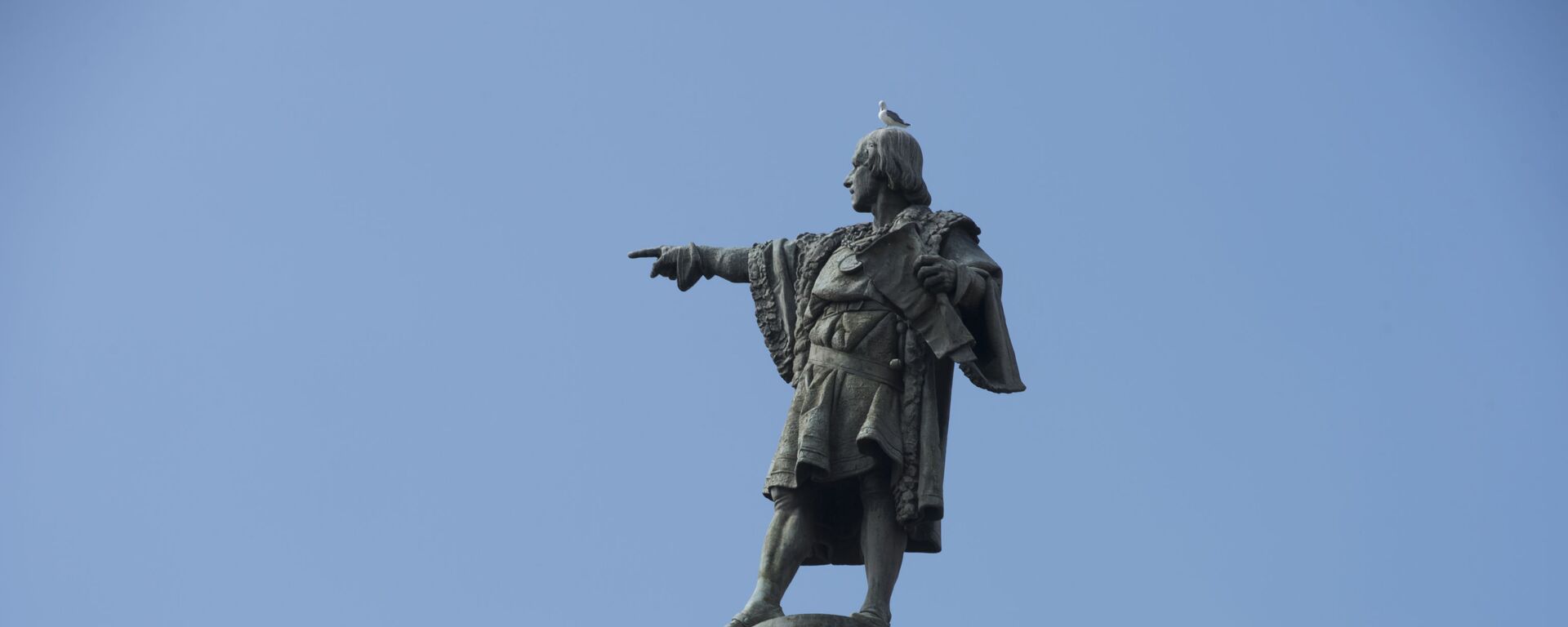 تمثال كريستوف كولومبوس في برشلونة - سبوتنيك عربي, 1920, 16.06.2020