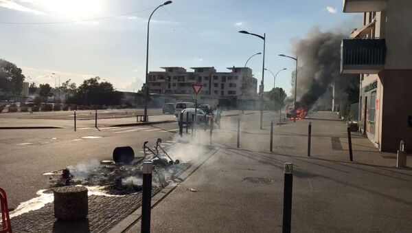 أعمال الشغب في مدينة ديجون الفرنسية - سبوتنيك عربي