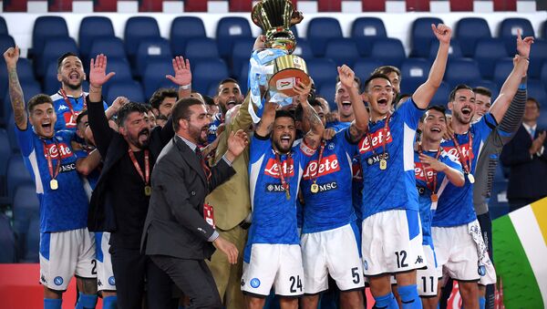 نابولي بطل كأس إيطاليا بعد الفوز على يوفنتوس - سبوتنيك عربي
