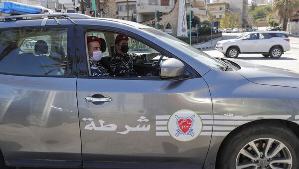 سيارة شرطة في لبنان - سبوتنيك عربي