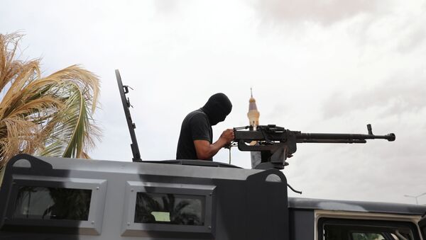 القوات الموالية لحكومة الوفاق الليبية (بقيادة فايز السراج)، ليبيا يونيو 2020 - سبوتنيك عربي