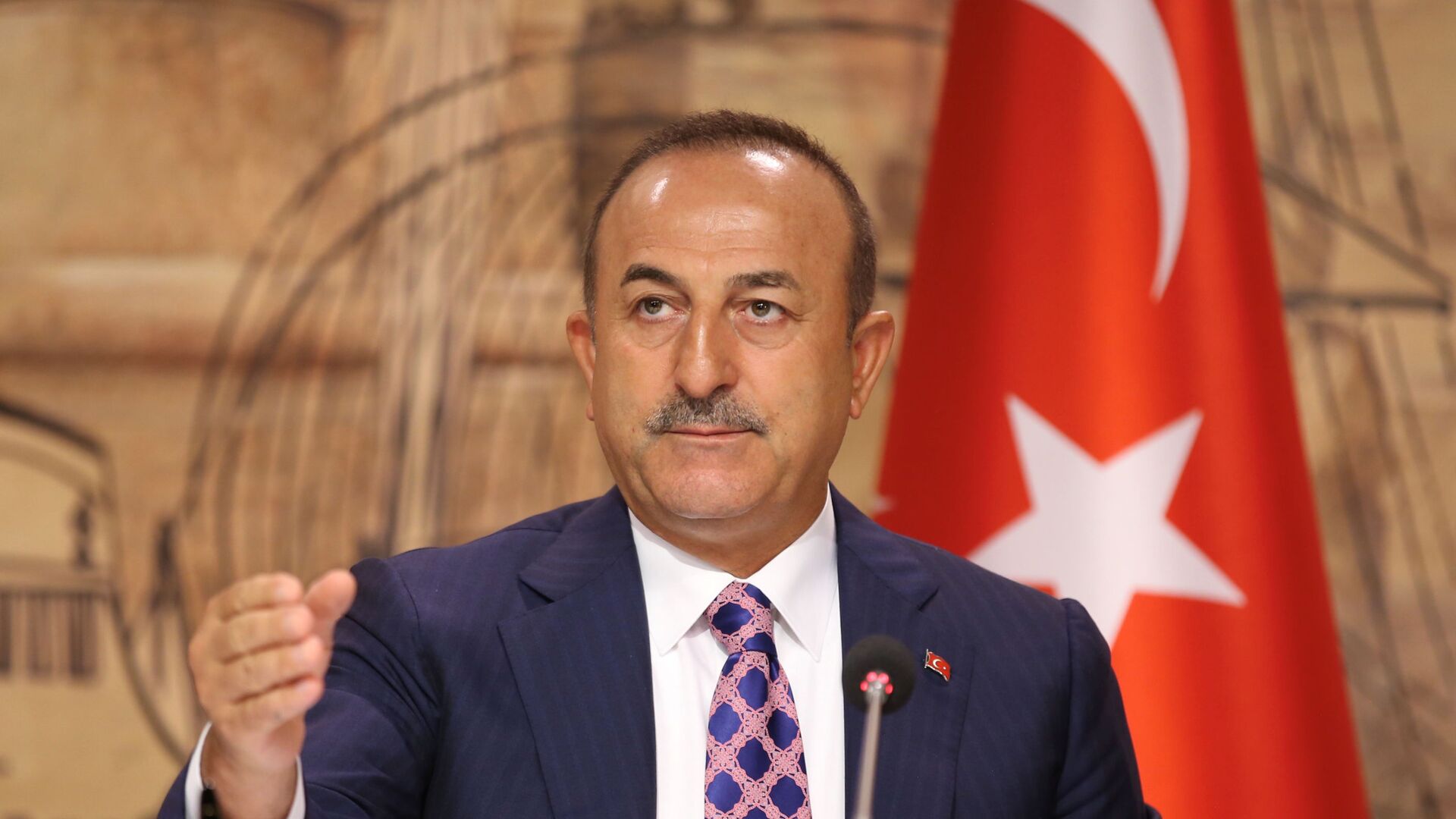 وزير الخارجية التركي، مولود جاويش أوغلو، اسطنبول، تركيا 15 يونيو 2020 - سبوتنيك عربي, 1920, 28.10.2021