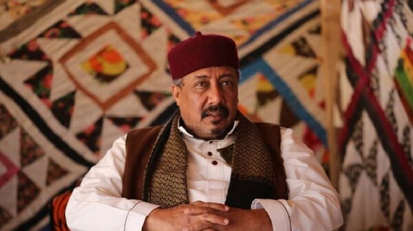 الشيخ السنوسي الحليق رئيس قطاع النفط والغاز بمجلس الأعيان والمشايخ الليبي - سبوتنيك عربي