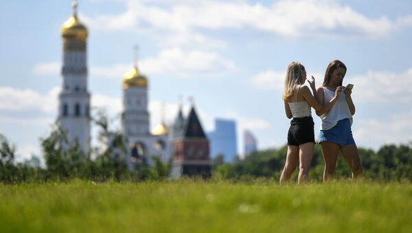 الصيف في موسكو - إعادة فتح حديقة زارياديه، 26 يونيو 2020 - سبوتنيك عربي