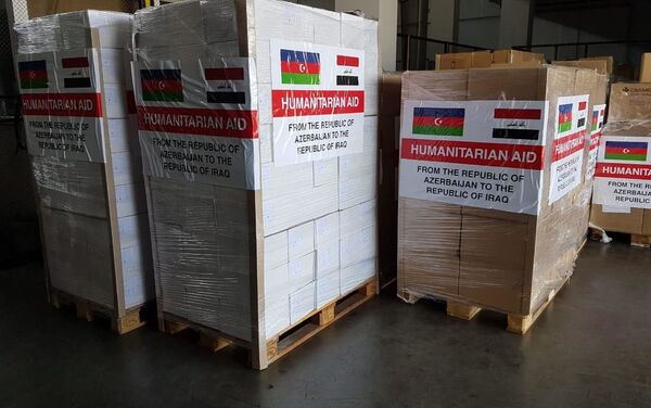 أذربيجان تقدم مساعدات إلى العراق لمواجهة فيروس كورونا  - سبوتنيك عربي