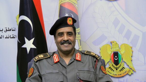 الناطق الرسمي باسم القائد العام للجيش الوطني الليبي اللواء أحمد المسماري - سبوتنيك عربي